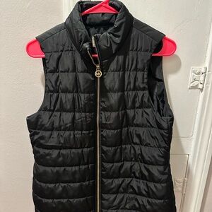 Black Puffer Vest